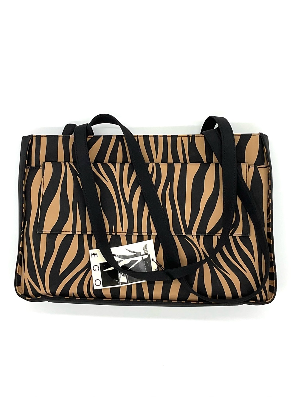 NWT EGO Zebra Print Shoulder Bag